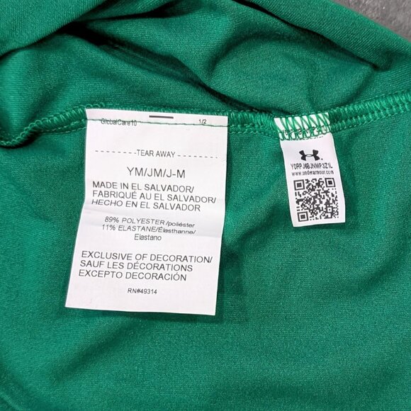 Youth UNDER ARMOUR Notre Dame Hockey Leprechaun NWT - Picture 4 of 6